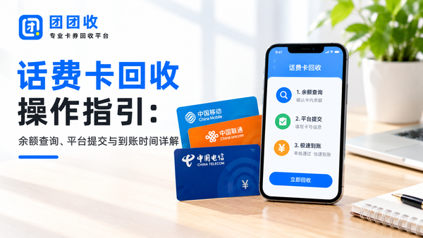 话费卡回收操作指引：余额查询、平台提交与到账时间详解