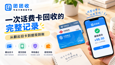 一次话费卡回收的完整记录：从翻出旧卡到提现到账