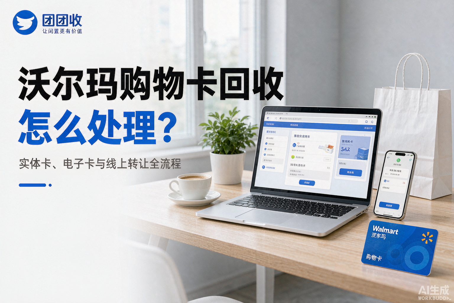 沃尔玛购物卡回收怎么处理？实体卡、电子卡与线上转让全流程