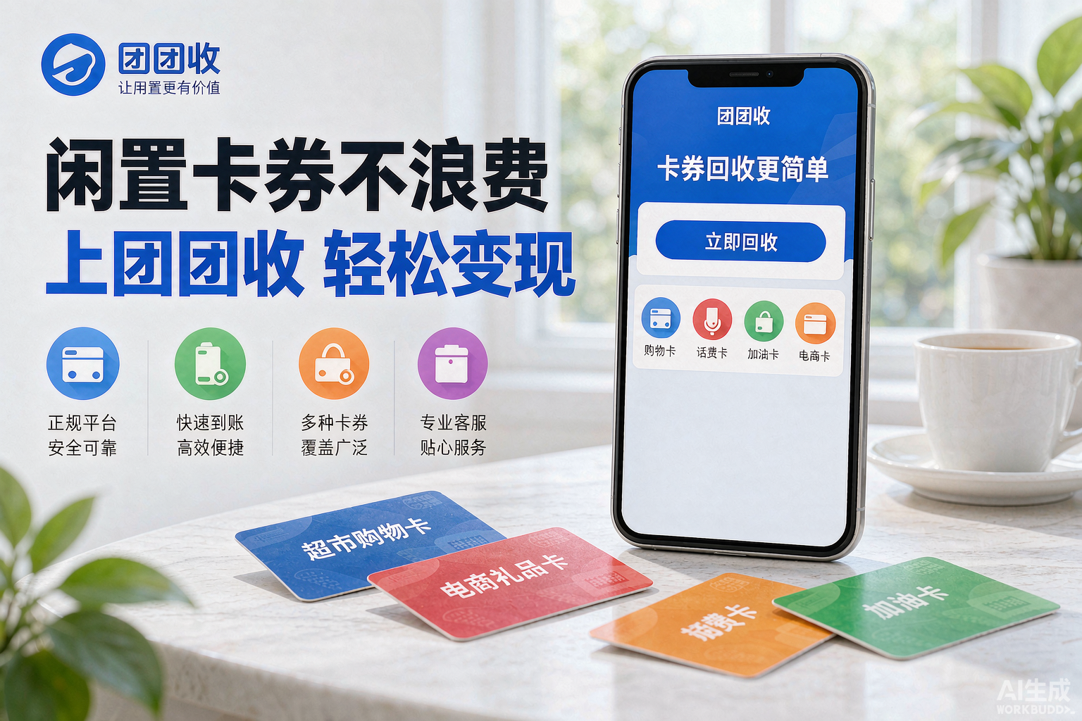 团团收 闲置卡券回收变现